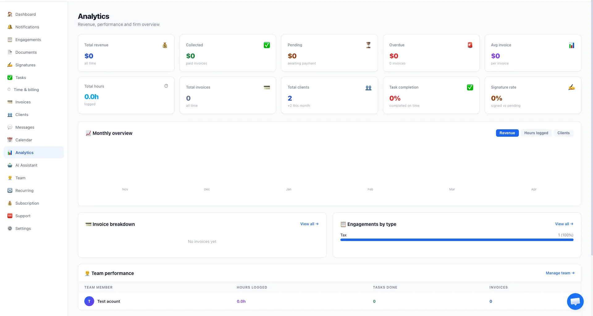 Calendar - See all deadlines at a glance